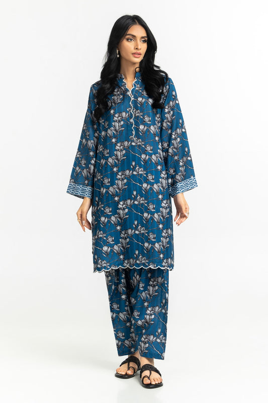 Textured Dobby Printed Co-Ord Set IPST-44552