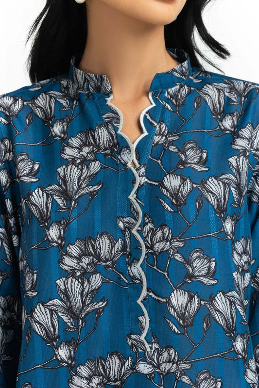 Textured Dobby Printed Co-Ord Set IPST-44552