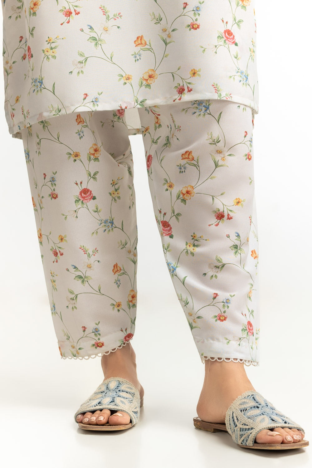 Textured Dobby Printed Co-Ord Set