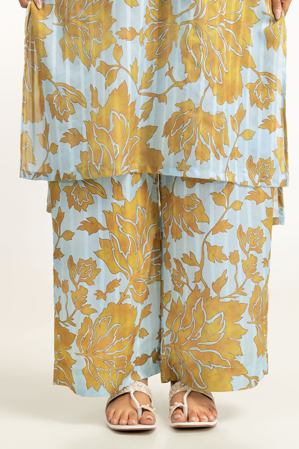 Textured Dobby Printed Co-Ord Set IPST-44672