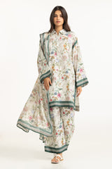 Textured Dobby Printed Co-Ord Set IPST-44678