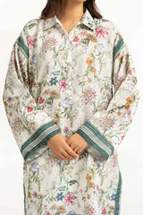 Textured Dobby Printed Co-Ord Set IPST-44678