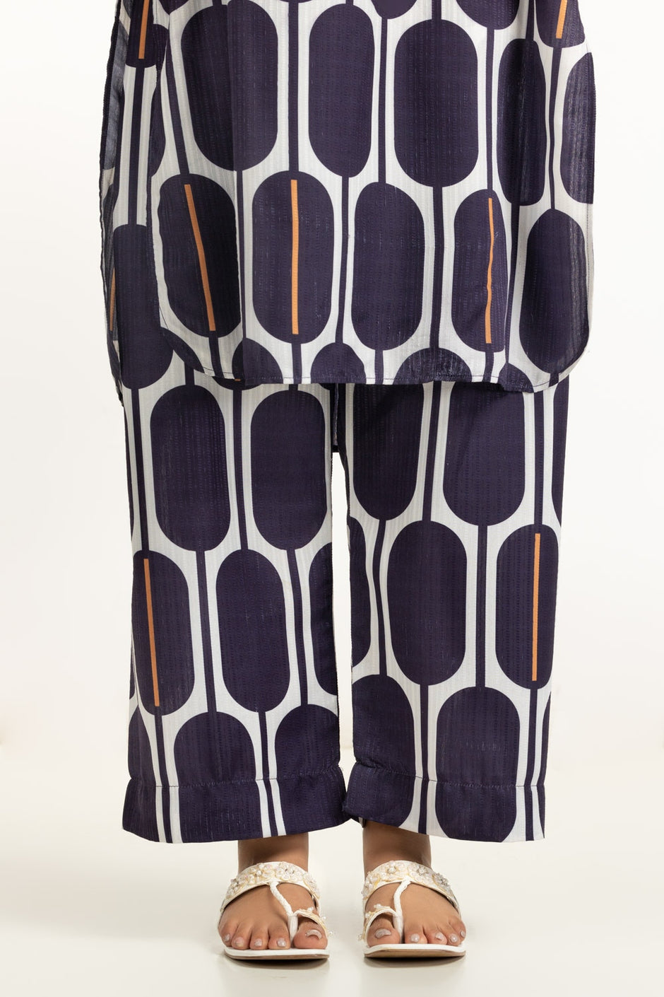 Textured Dobby Printed Co-Ord Set