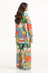 Textured Dobby Printed Co-Ord Set IPST-44689
