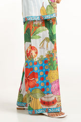 Textured Dobby Printed Co-Ord Set IPST-44689