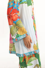 Textured Dobby Printed Co-Ord Set IPST-44689