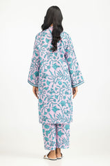 Textured Dobby Printed Co-Ord Set IPST-44714