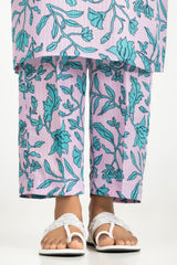Textured Dobby Printed Co-Ord Set IPST-44714