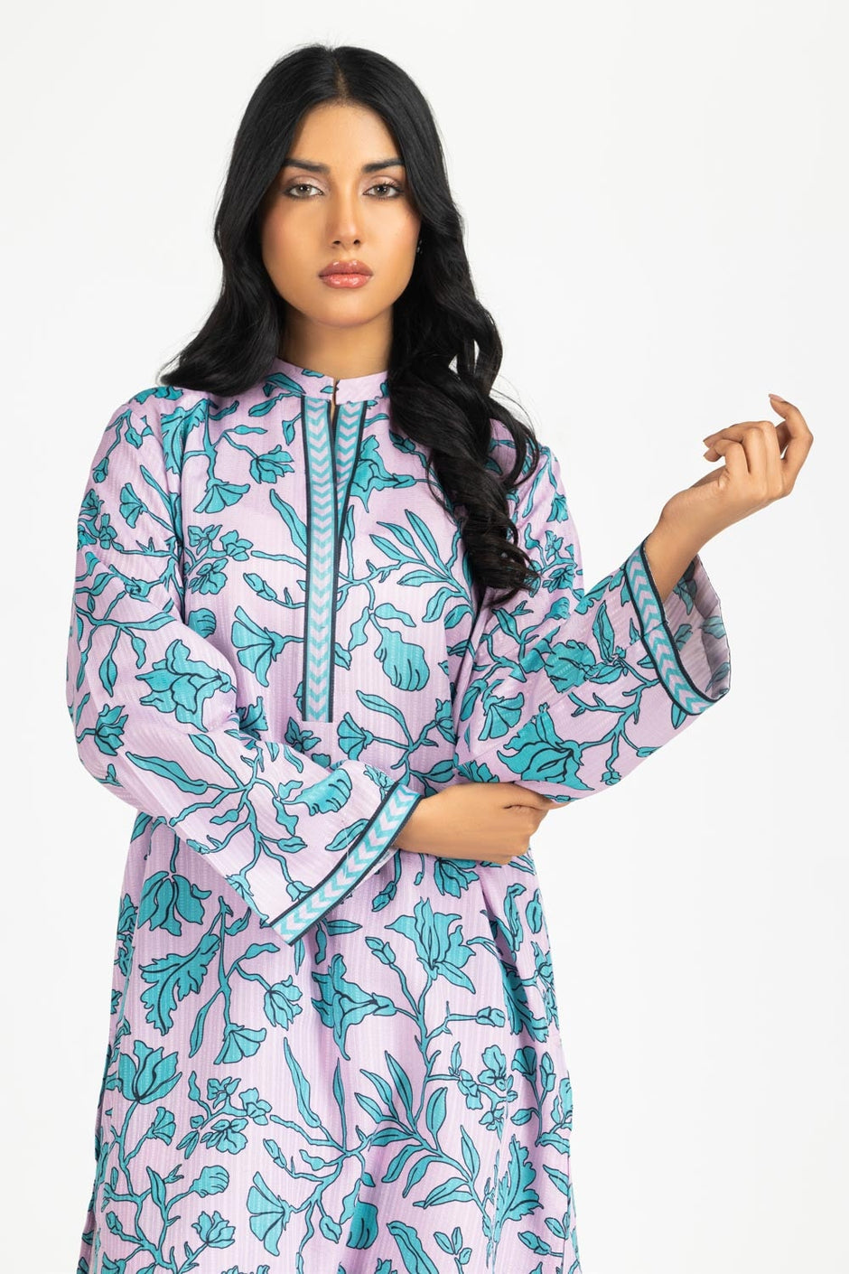 Textured Dobby Printed Co-Ord Set