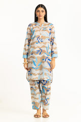 Textured Dobby Printed Co-Ord Set IPST-44800