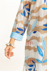 Textured Dobby Printed Co-Ord Set IPST-44800