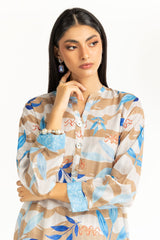 Textured Dobby Printed Co-Ord Set IPST-44800