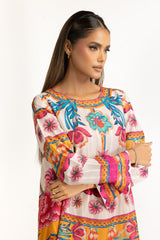Textured Dobby Printed Co-Ord Set IPST-44806