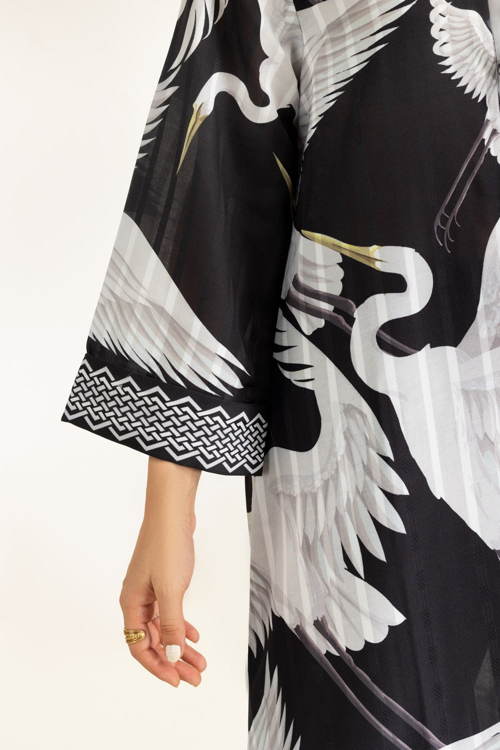 Textured Dobby Printed Co-Ord Set IPST-44925
