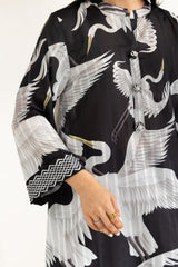 Textured Dobby Printed Co-Ord Set IPST-44925