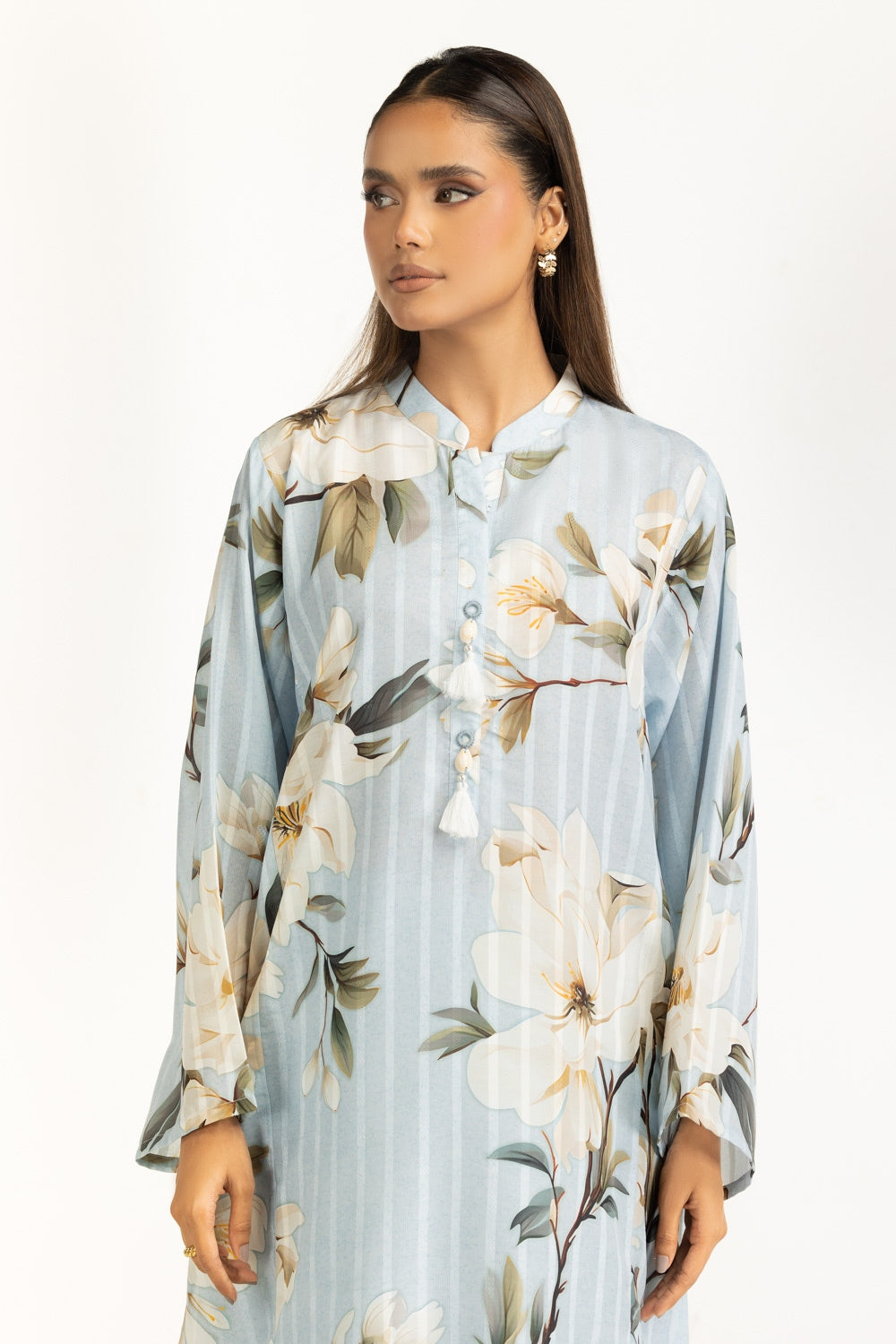 Textured Dobby Printed Co-Ord Set IPST-44927-A