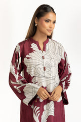 Textured Dobby Printed Co-Ord Set IPST-44952-A