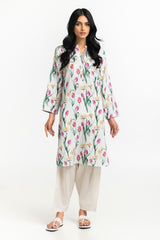 Textured Dobby Printed Shirt IPS-44511