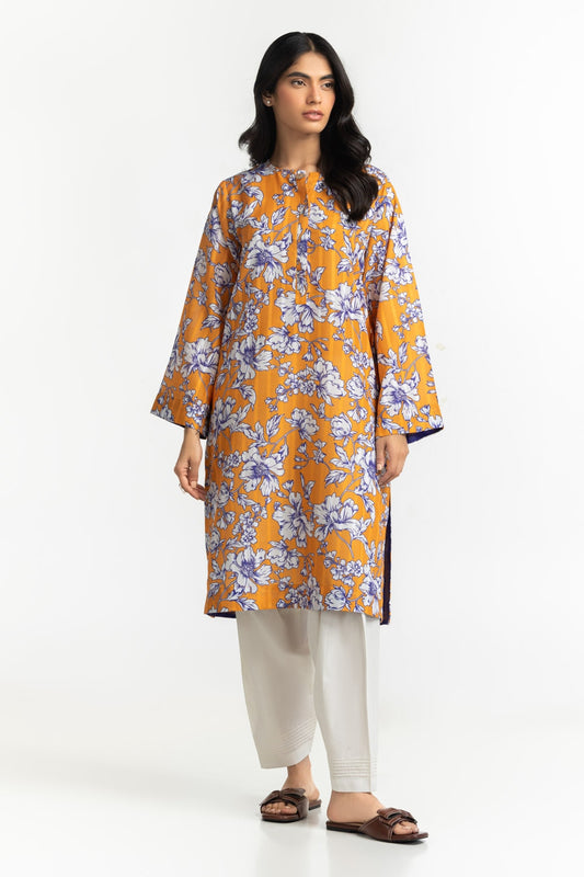 Textured Dobby Printed Shirt IPS-44514