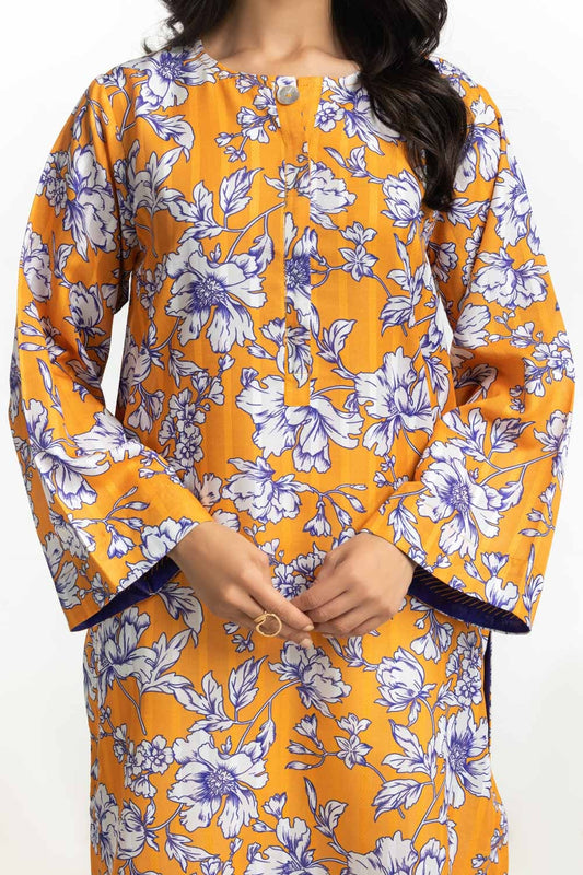 Textured Dobby Printed Shirt IPS-44514