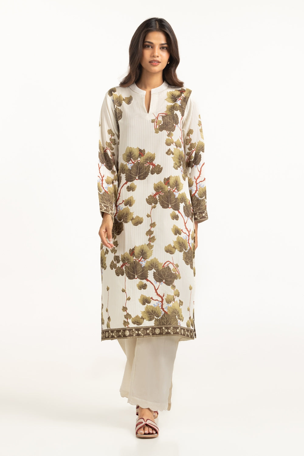 Textured Dobby Printed Shirt IPS-44682