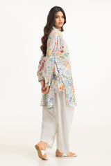 Textured Dobby Printed Shirt IPS-44683