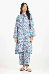 Textured Dobby Printed Shirt IPS-44714