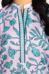 Textured Dobby Printed Shirt IPS-44714