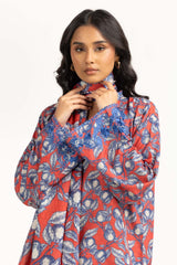 Textured Dobby Printed Shirt IPS-44715