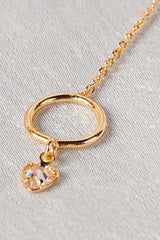 Threader Earrings Gold IFA-ER-003
