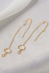 Threader Earrings Gold IFA-ER-003