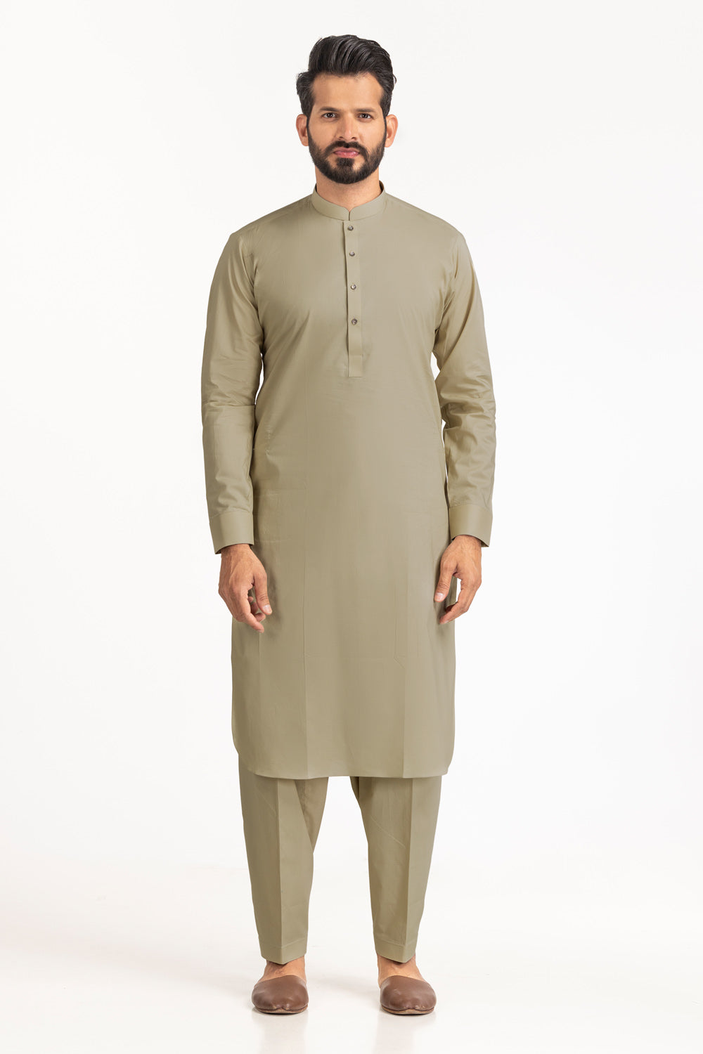 Titanium Latha Unstitched Fabric Cotton-LF