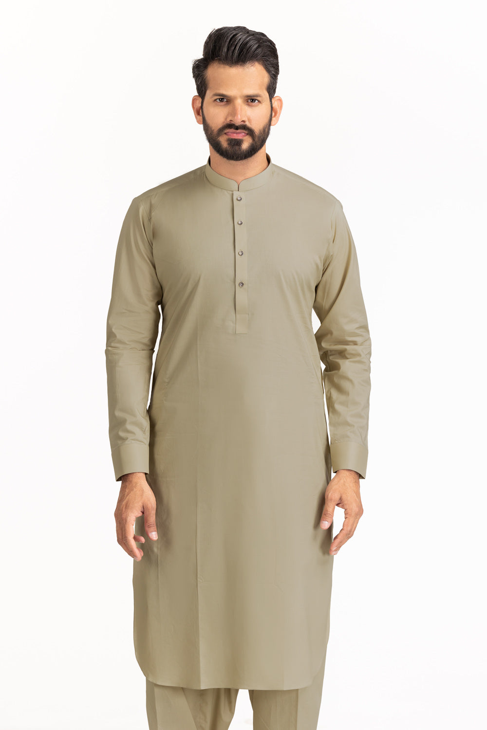 Titanium Latha Unstitched Fabric Cotton-LF