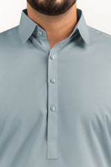 Titanium Latha Unstitched Fabric Cotton-LF