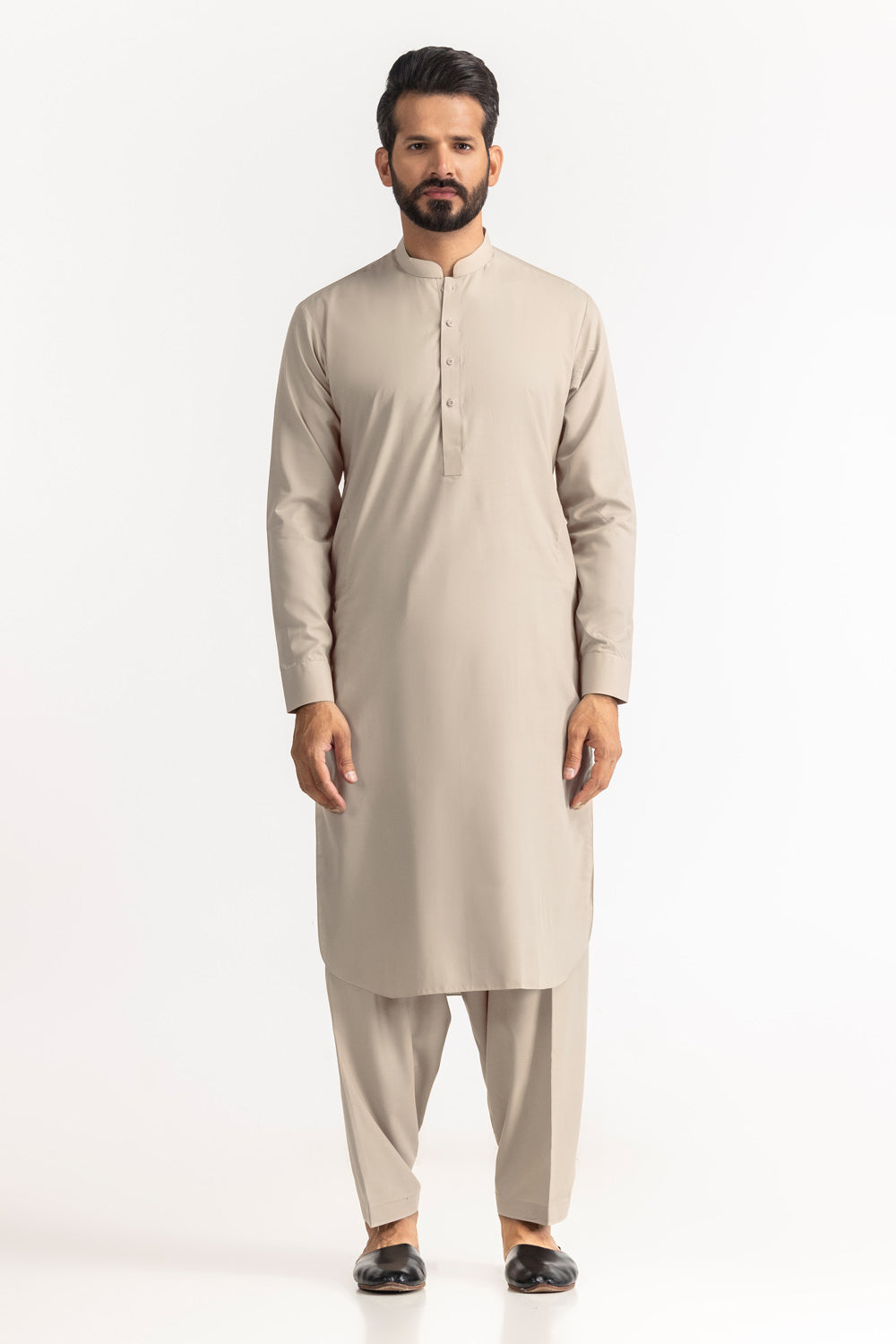 Titanium Latha Unstitched Fabric Cotton-LF