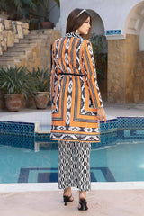2 Piece Lawn Suit Unstitched Digital Printed Shirt Trouser TL-32017