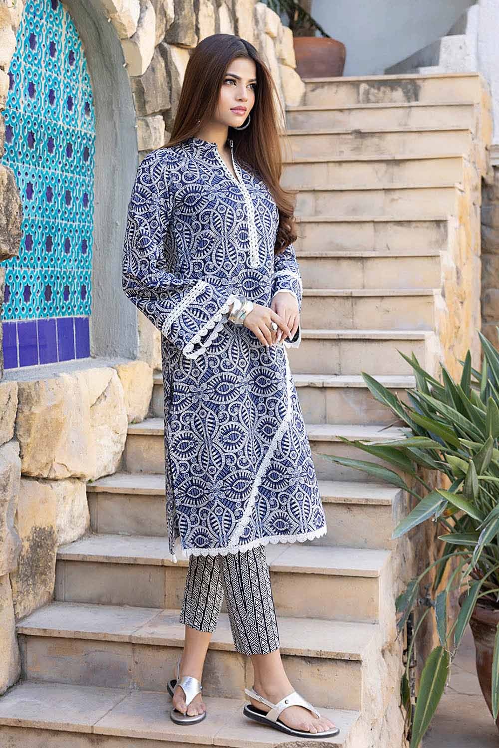 2 Piece Lawn Unstitched Suit Shirt Trouser TL-32053