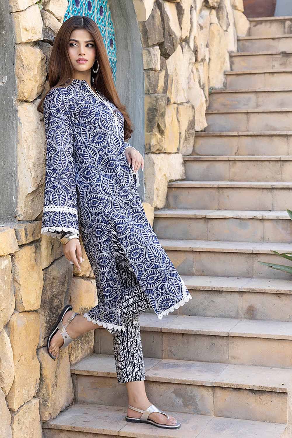 2 Piece Lawn Unstitched Suit Shirt Trouser TL-32053