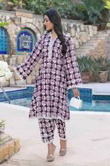 2 Piece Lawn Unstitched Suit Shirt Trouser TL-32054
