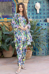 2 Piece Lawn Unstitched Digital Printed Suit TL-32056