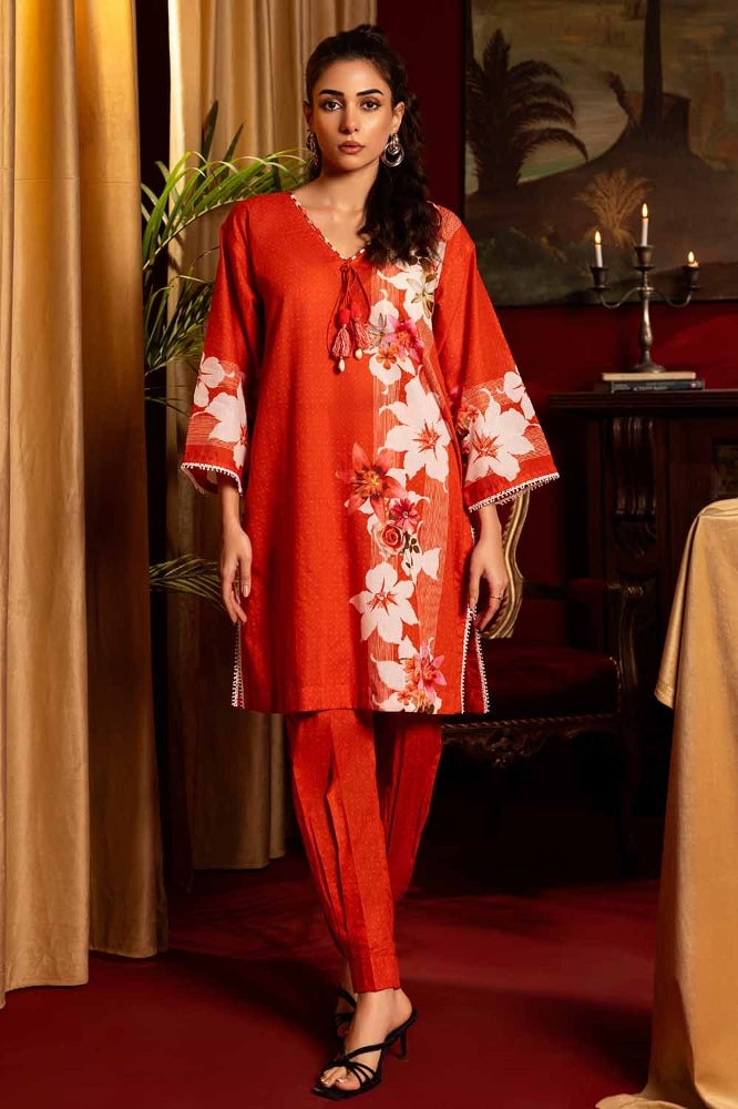 2 Piece Printed Lawn Unstitched Suit TL-42021
