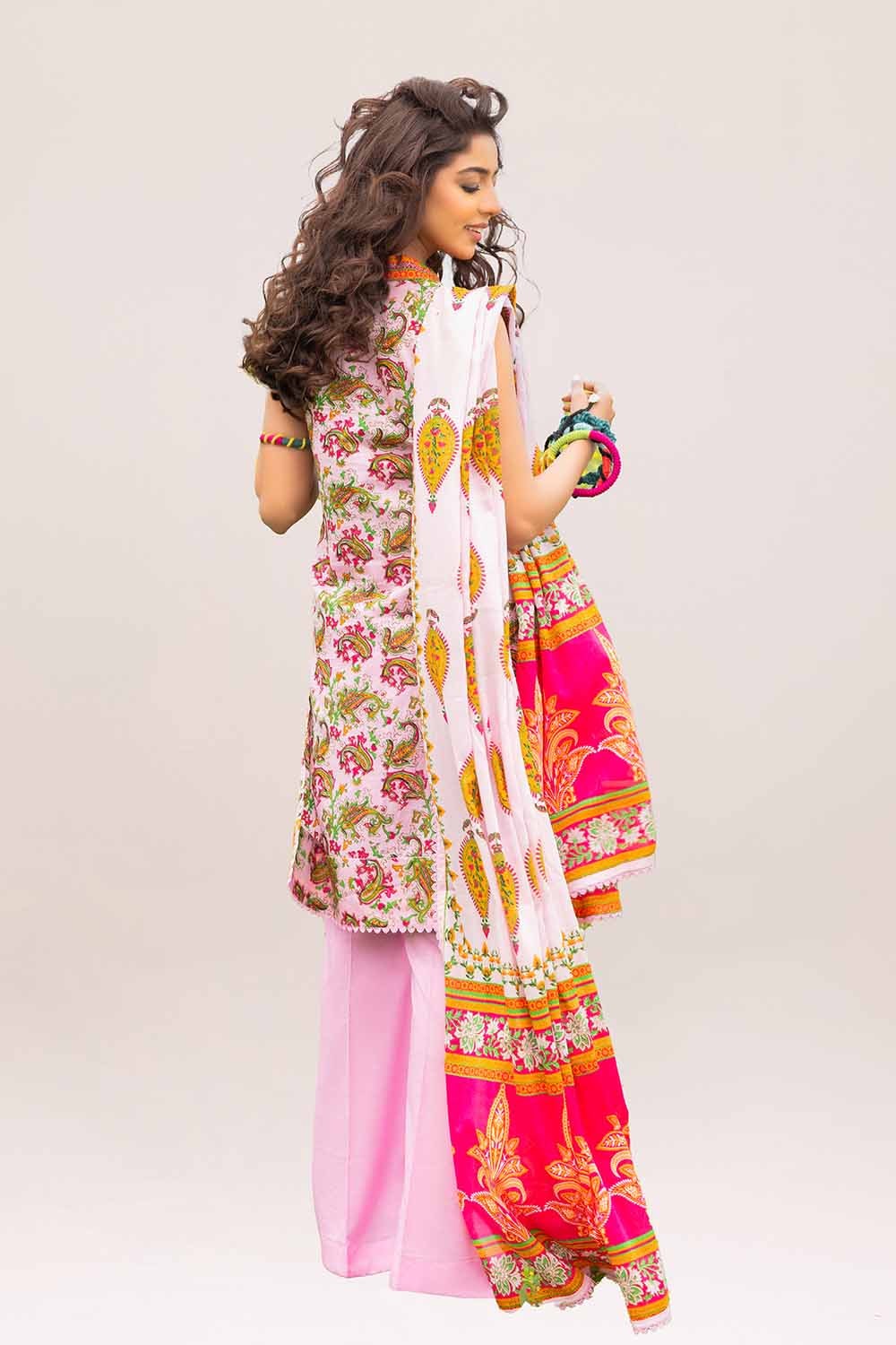 2 Piece Unstitched Printed Lawn Suit
