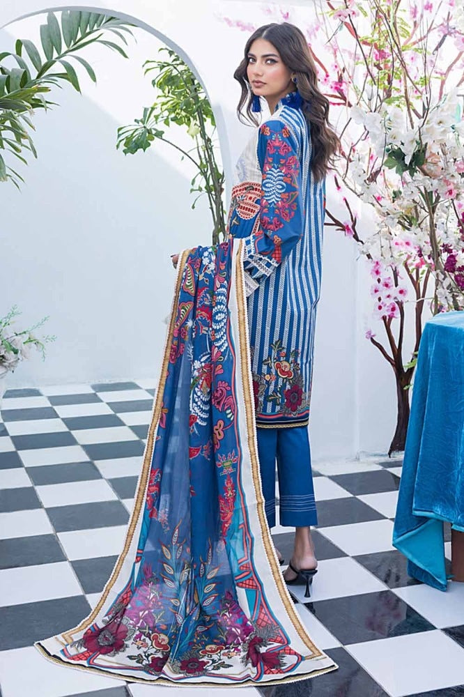 2 Piece Printed Unstitched Lawn Suit TL-42033
