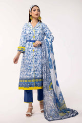 2 Piece Unstitched Printed Lawn Suit TL-42037