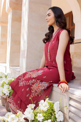 2 Piece Unstitched Embroidered Lawn Suit TL-42055
