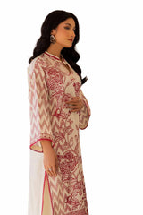 2 Piece Unstitched Embroidered Lawn Suit TL-42065