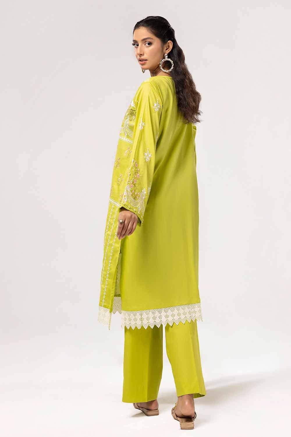 2 Piece Unstitched Embroidered Lawn Suit TL-42069