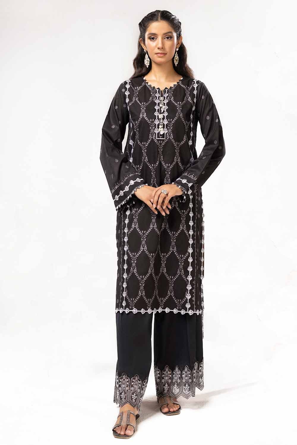2 Piece Unstitched Embroidered Lawn Suit TL-42082