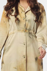 2 Piece Unstitched Printed Viscose Slub Suit TL-52133 A