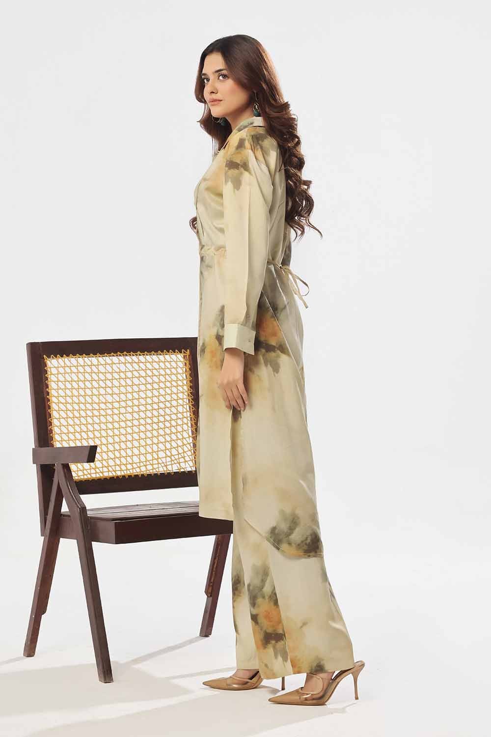 2 Piece Unstitched Printed Viscose Slub Suit TL-52133 A